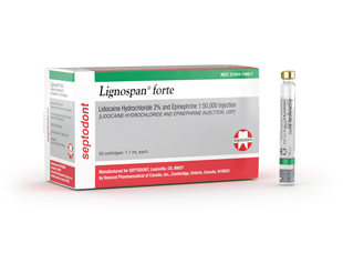 Lignospan Forte 2% 1:50  50