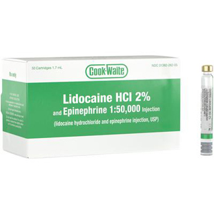 Lidocaine HCL 2% & EPI