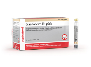 Scandonest 3% Plain  50 -1.7ml