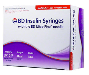 BD Insulin Syringes Ultra