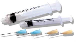 DHP Luer Lock Syringes 3cc