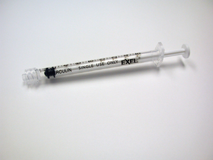 Exel Syringe Only 1ml