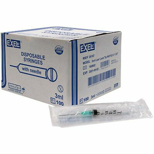 Syringe & Needle Luer Lock