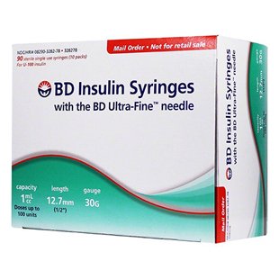 BD Insulin Syringe Ultra-Fine