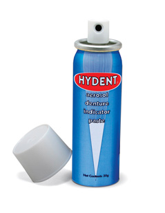 Hydent Spray Denture Indicator