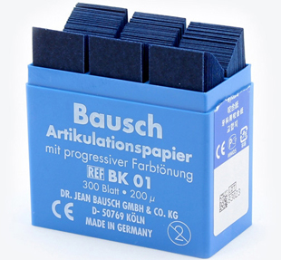 Bausch Articulating Paper Blue