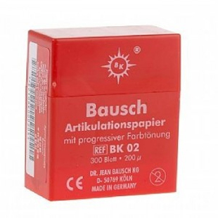 Bausch Articulating Paper Red