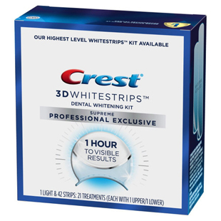 Crest 3D Whitestrips Supreme