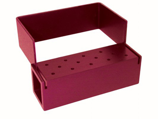 Bur Block Aluminum 14 Hole HP