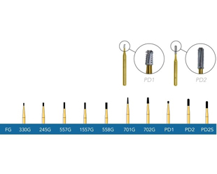 Crown Cutting Burs PD2 10/pack