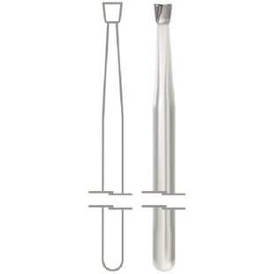 CARBIDE BUR HP 37 MIDWEST 5/PK