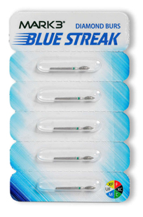 MARK3 Blue Streak Diamond Burs