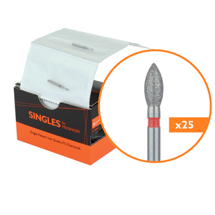 Diamond Bur Single Use Pointed