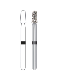 Midwest Diamond FG Taper Flat