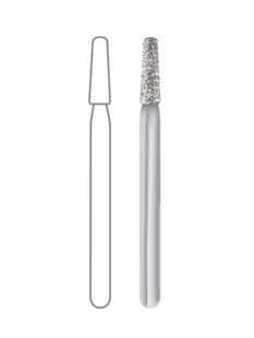 Midwest Diamond FG Taper Flat