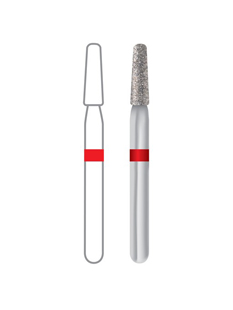 Midwest Diamond FG Taper Flat