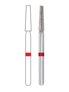 Midwest Diamond FG Taper Flat