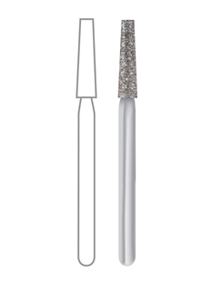 Midwest Diamond FG Taper Flat