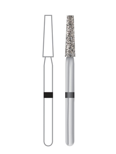 Midwest Diamond FG Taper Flat