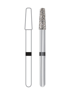 Midwest Diamond FG Taper Flat