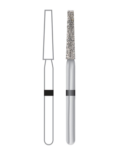 Midwest Diamond FG Taper Flat
