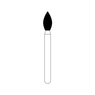 NTI Diamond Burs FG Pointed