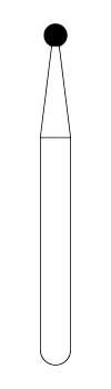 NTI Diamond Burs FG Inverted