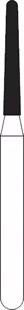 NTI Diamond Burs FG Round End