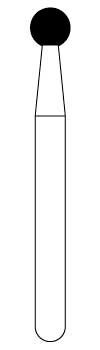 NTI Diamond Burs FG Round