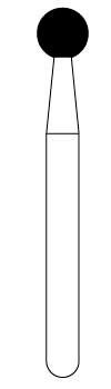 NTI Diamond Burs FG Round