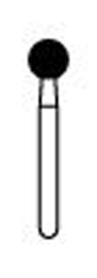NTI Diamond Burs FG Round