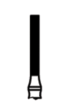 DHP Diamond Bur Flat End