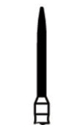 DHP Diamond Bur Flame