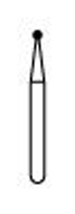NTI Diamond Burs FG Round