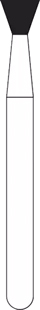 NTI Diamond Burs FG Inverted