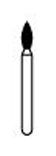 NTI Diamond Burs FG Pointed