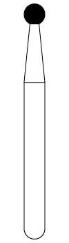 NTI Diamond Burs FG Round