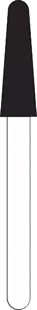 NTI Diamond Burs FG Round End