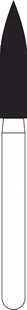NTI Diamond Burs FG Flame