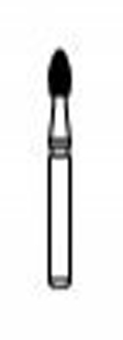NTI Diamond Burs FG Round End
