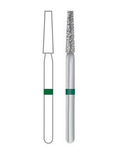 Midwest Diamond FG Taper Flat