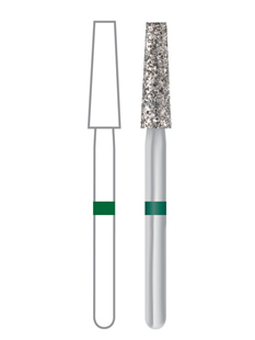 Midwest Diamond FG Taper Flat