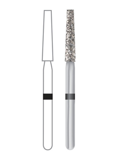 Midwest Diamond FG Taper Flat