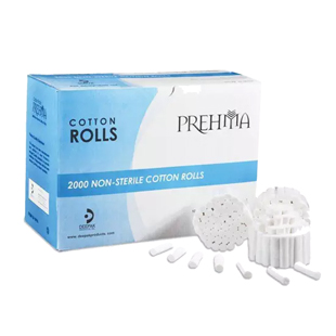 Prehma Cotton Rolls # 2 Medium