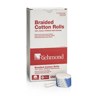 Braided Cotton Rolls 1.5"