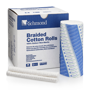 Braided Cotton Rolls 6"