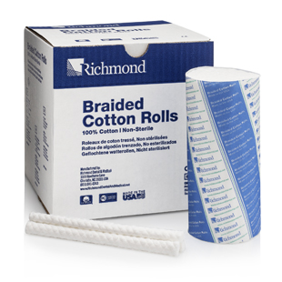 Braided Cotton Rolls 6"