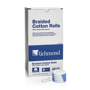 Braided Cotton Rolls 1.5"