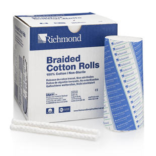 Braided Cotton Rolls 6"
