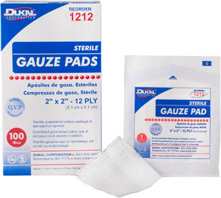 Gauze Pad Cotton Woven Sterile